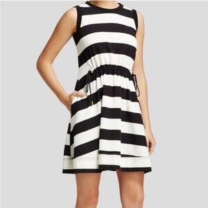Kate Spade striped cotton sweater dress size XS